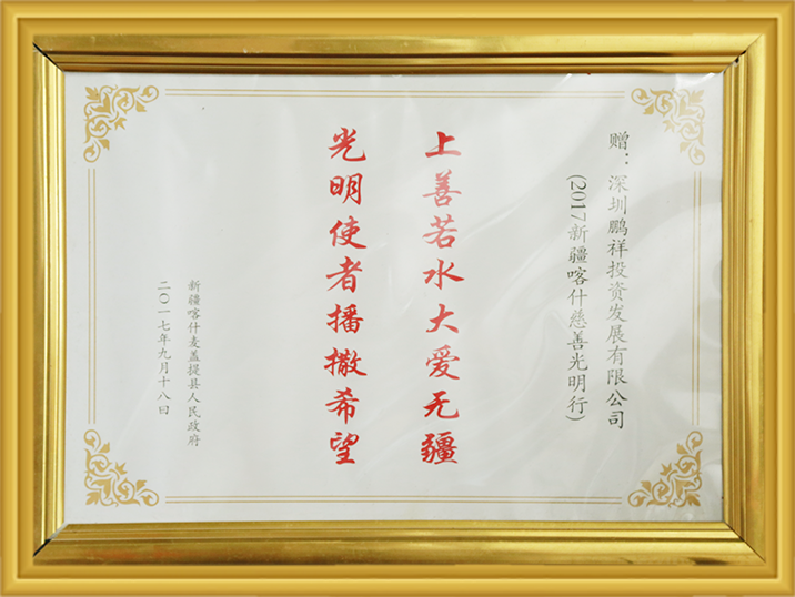 2017新疆喀什慈悲光明行 97国际-至尊品牌,源于诺言