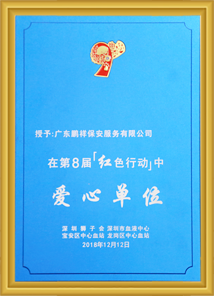 第8届红色行动中爱心单元 97国际-至尊品牌,源于诺言
